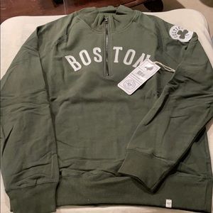 Boston Celtics women’s 1/4 zip sweatshirt